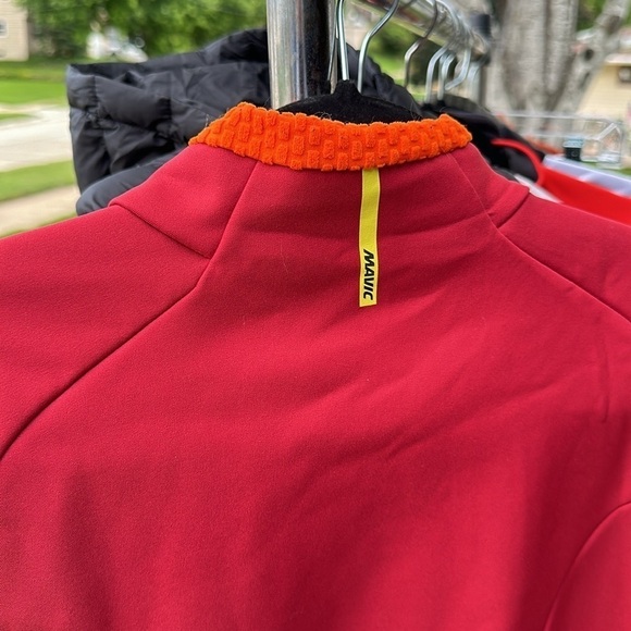 Mavic Cosmic Pro Soft Shell Jacket Ergozip Ergocuff Climavent Sz Medium - Picture 6 of 10